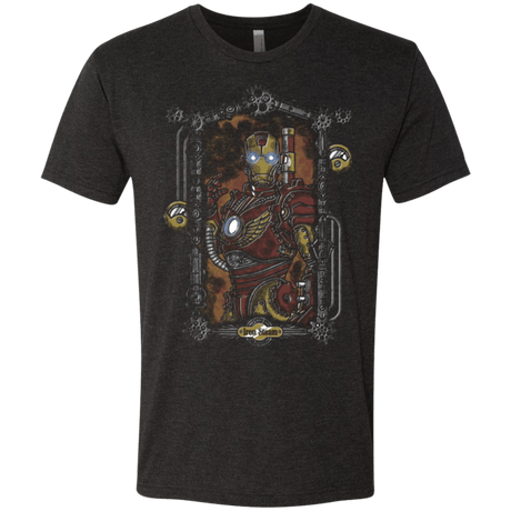 T-Shirts Vintage Black / Small Iron Steam Men's Triblend T-Shirt