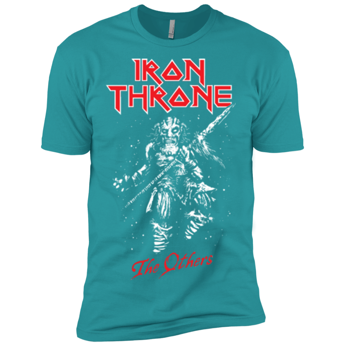 T-Shirts Tahiti Blue / X-Small Iron Throne Men's Premium T-Shirt