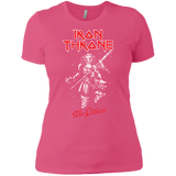 T-Shirts Hot Pink / X-Small Iron Throne Women's Premium T-Shirt