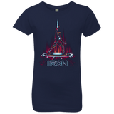 T-Shirts Midnight Navy / YXS IRON TRON Girls Premium T-Shirt