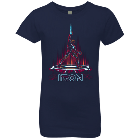 T-Shirts Midnight Navy / YXS IRON TRON Girls Premium T-Shirt