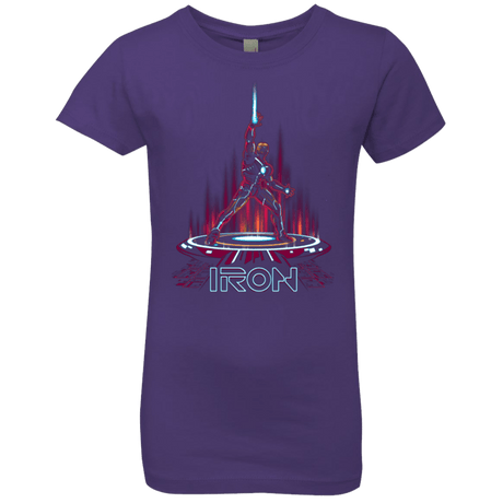 T-Shirts Purple Rush / YXS IRON TRON Girls Premium T-Shirt
