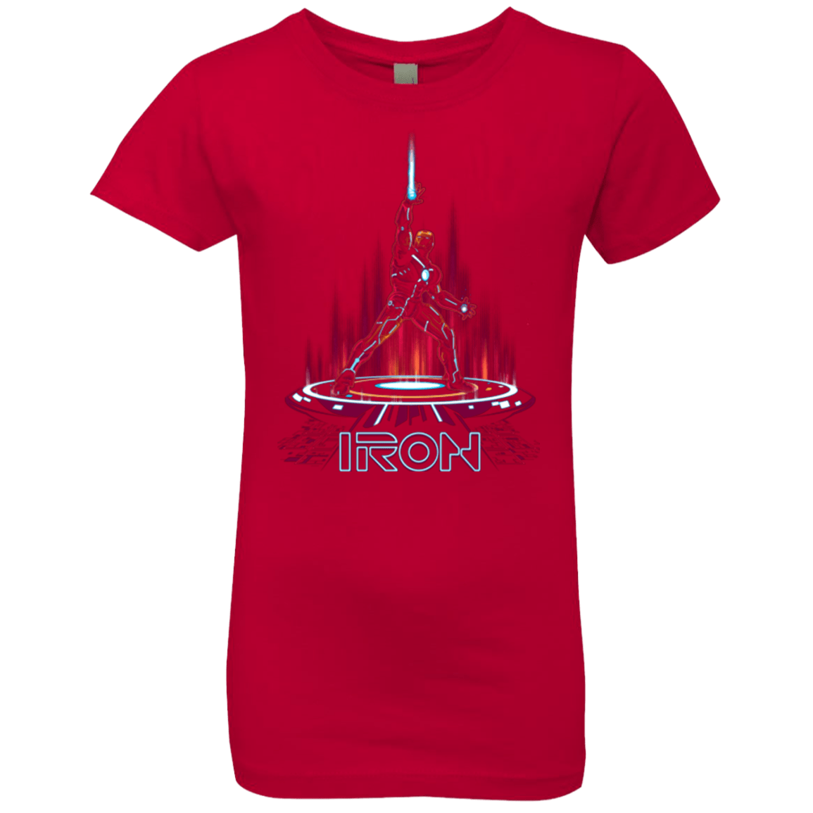 T-Shirts Red / YXS IRON TRON Girls Premium T-Shirt