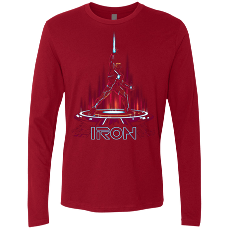 T-Shirts Cardinal / Small IRON TRON Men's Premium Long Sleeve