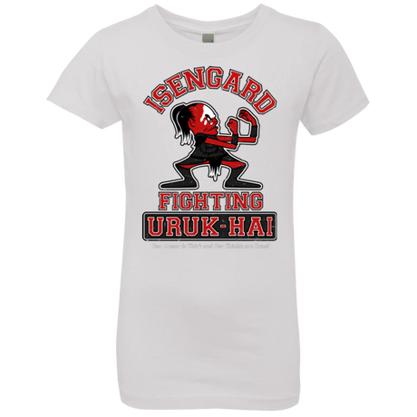 T-Shirts White / YXS ISENGARD FIGHTING URUKHAI Girls Premium T-Shirt