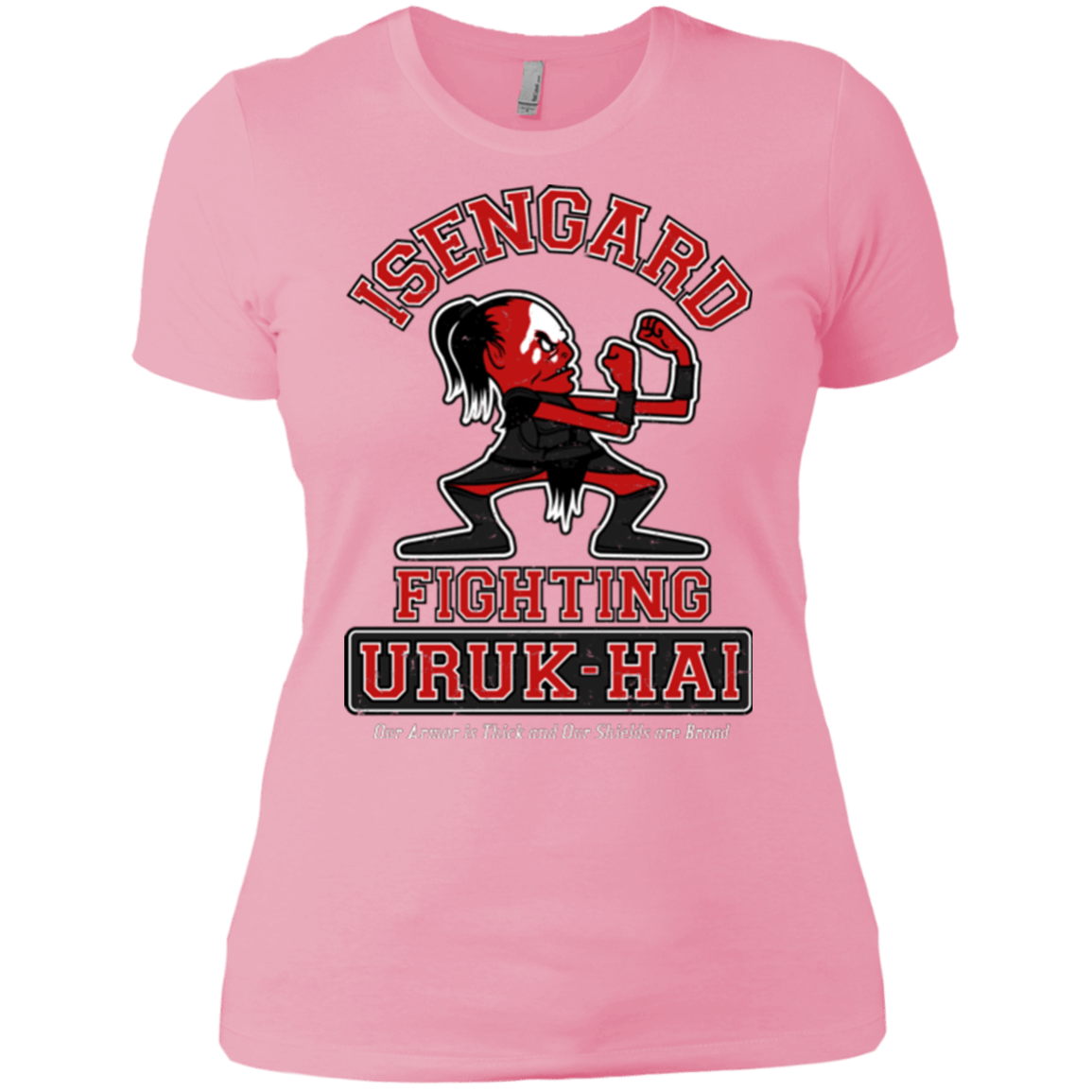 T-Shirts Light Pink / X-Small ISENGARD FIGHTING URUKHAI Women's Premium T-Shirt