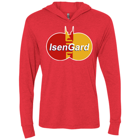 T-Shirts Vintage Red / X-Small Isengard Triblend Long Sleeve Hoodie Tee