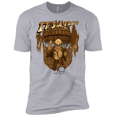 T-Shirts Heather Grey / YXS It's a trap!! Boys Premium T-Shirt
