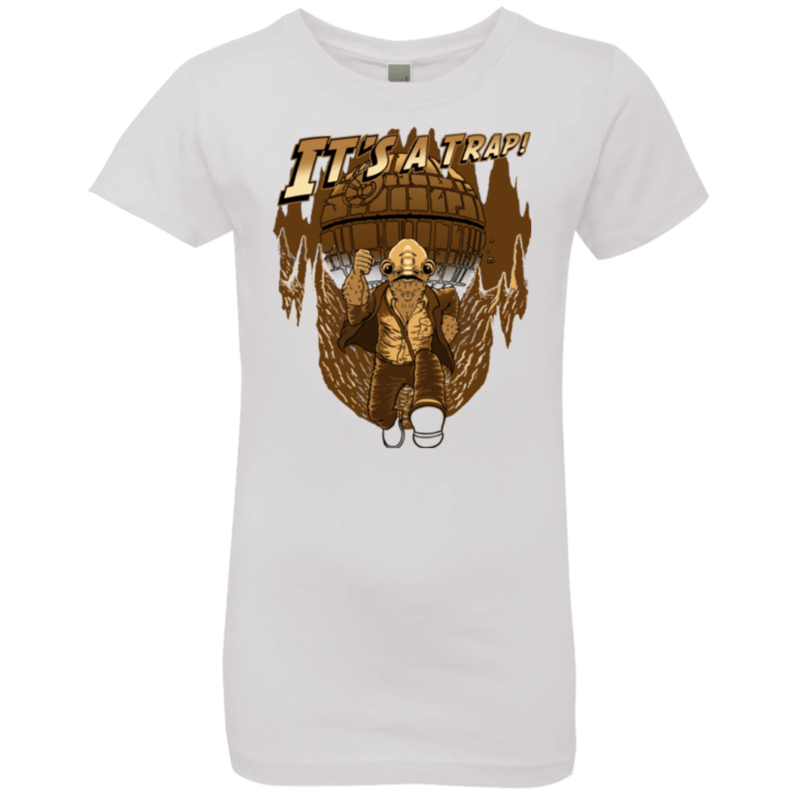 T-Shirts White / YXS It's a trap!! Girls Premium T-Shirt