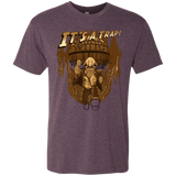 T-Shirts Vintage Purple / Small It's a trap!! Men's Triblend T-Shirt