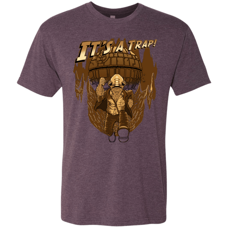 T-Shirts Vintage Purple / Small It's a trap!! Men's Triblend T-Shirt