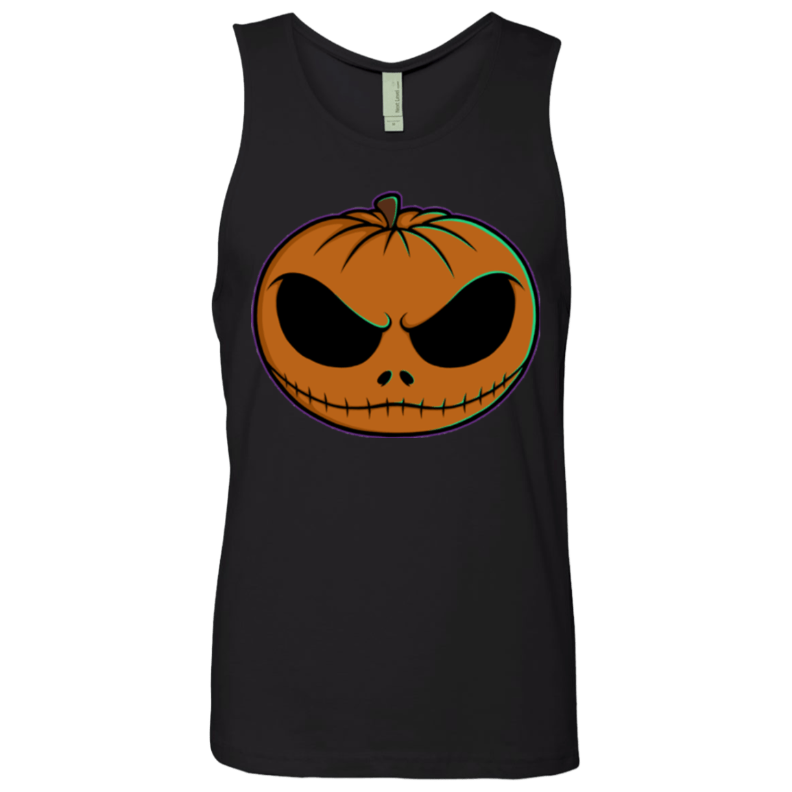 T-Shirts Black / Small Jack O Lantern Men's Premium Tank Top