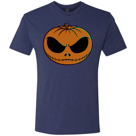 T-Shirts Vintage Navy / Small Jack O Lantern Men's Triblend T-Shirt