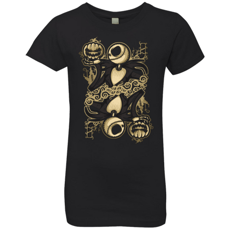 T-Shirts Black / YXS JACK OF PUMPKINS Girls Premium T-Shirt