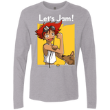 T-Shirts Heather Grey / Small JAMMING WITH EDWARD Men's Premium Long Sleeve