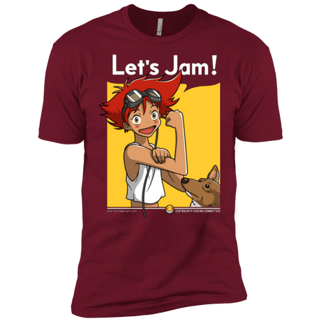 T-Shirts Cardinal / X-Small JAMMING WITH EDWARD Men's Premium T-Shirt