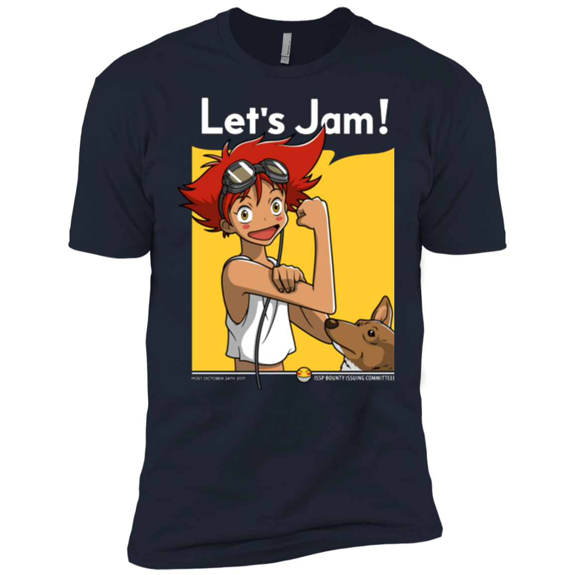 T-Shirts Midnight Navy / X-Small JAMMING WITH EDWARD Men's Premium T-Shirt