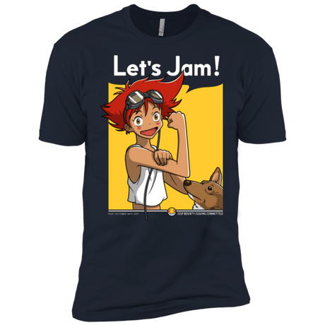 T-Shirts Midnight Navy / X-Small JAMMING WITH EDWARD Men's Premium T-Shirt