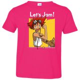 T-Shirts Hot Pink / 2T JAMMING WITH EDWARD Toddler Premium T-Shirt