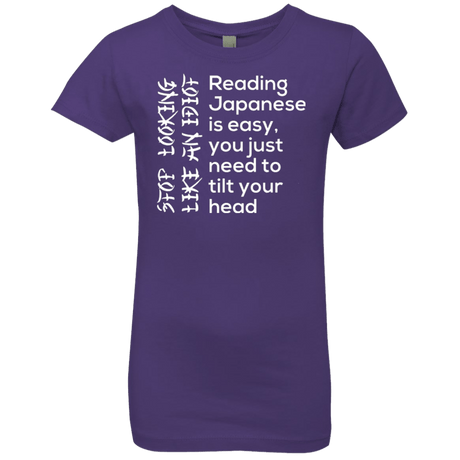 T-Shirts Purple Rush / YXS Japanese Girls Premium T-Shirt