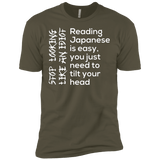 T-Shirts Military Green / X-Small Japanese Men's Premium T-Shirt