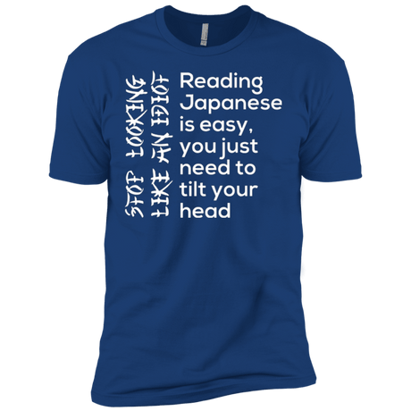 T-Shirts Royal / X-Small Japanese Men's Premium T-Shirt