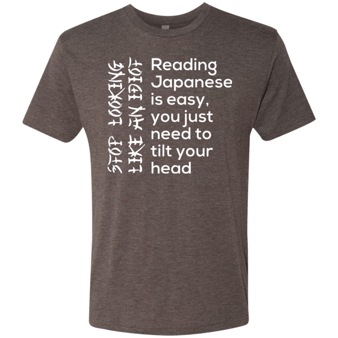 T-Shirts Macchiato / Small Japanese Men's Triblend T-Shirt