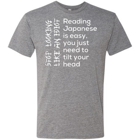 T-Shirts Premium Heather / Small Japanese Men's Triblend T-Shirt