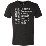 T-Shirts Vintage Black / Small Japanese Men's Triblend T-Shirt