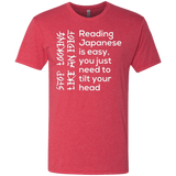 T-Shirts Vintage Red / Small Japanese Men's Triblend T-Shirt