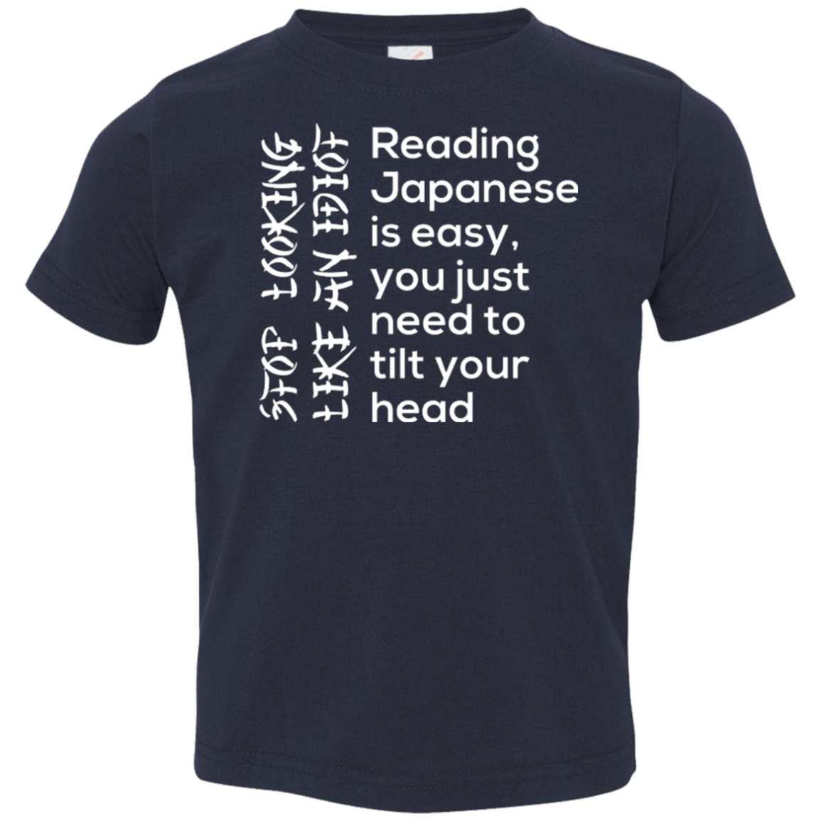 T-Shirts Navy / 2T Japanese Toddler Premium T-Shirt