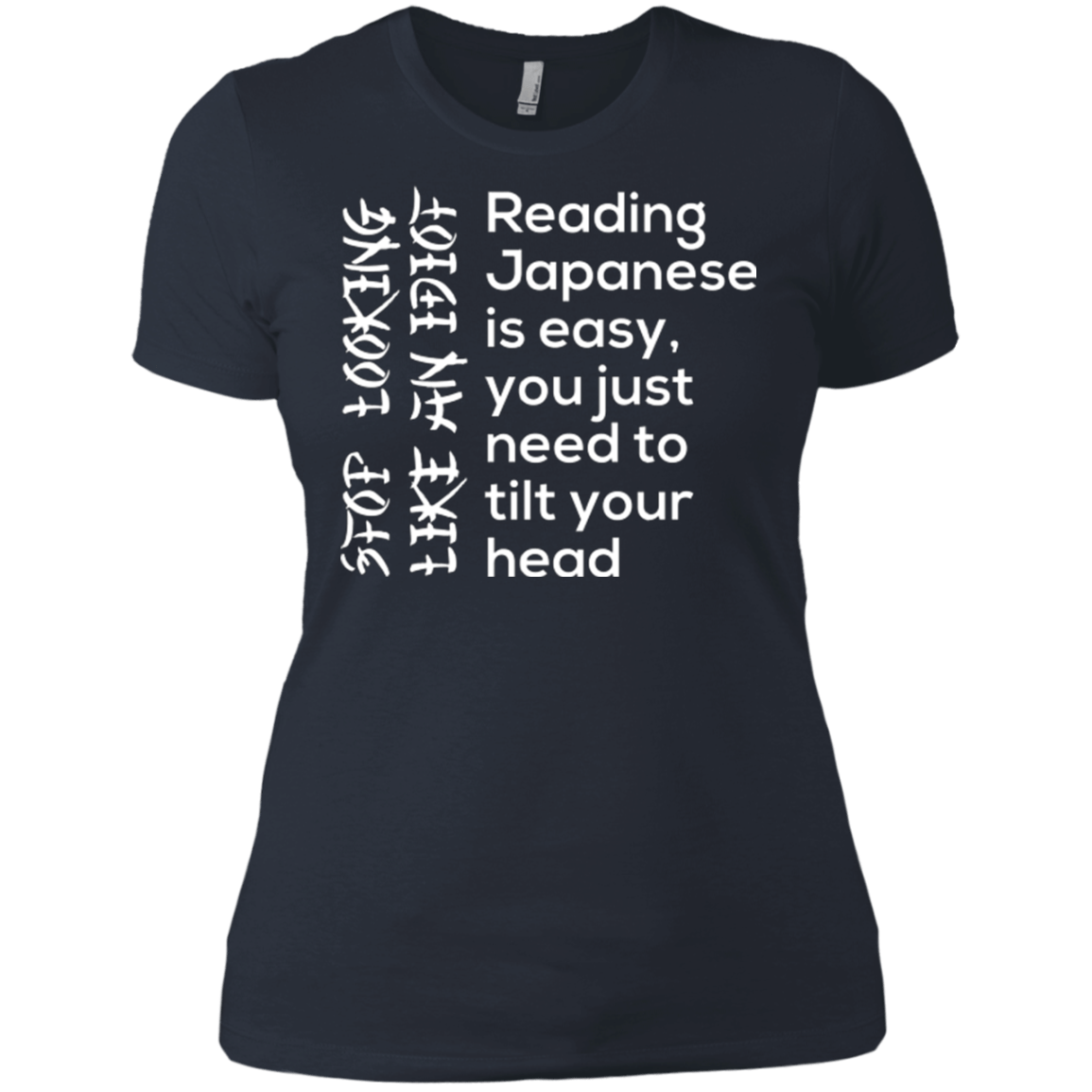 T-Shirts Indigo / X-Small Japanese Women's Premium T-Shirt