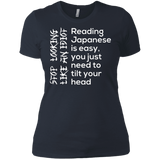 T-Shirts Indigo / X-Small Japanese Women's Premium T-Shirt