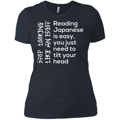 T-Shirts Indigo / X-Small Japanese Women's Premium T-Shirt