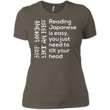 T-Shirts Warm Grey / X-Small Japanese Women's Premium T-Shirt