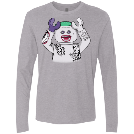T-Shirts Heather Grey / Small Jared Lego Men's Premium Long Sleeve