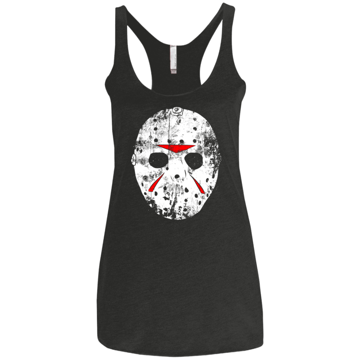 T-Shirts Vintage Black / X-Small Jason Grunge Women's Triblend Racerback Tank