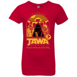 T-Shirts Red / YXS Jawa Droid Sales Girls Premium T-Shirt