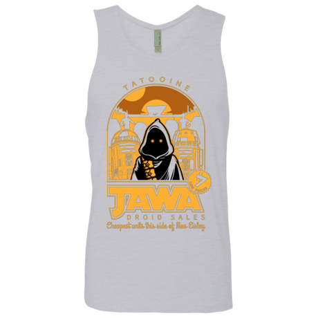 T-Shirts Heather Grey / Small Jawa Droid Sales Men's Premium Tank Top