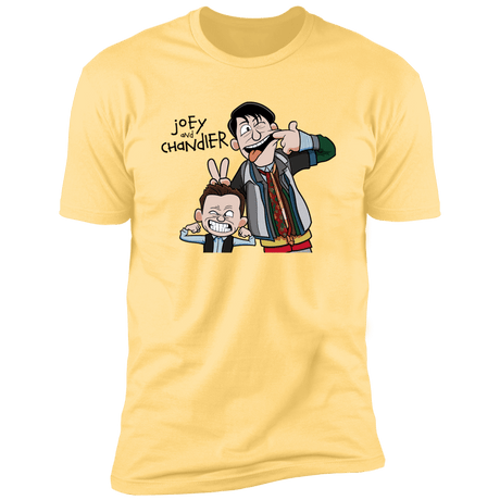 T-Shirts Banana Cream / S Joey & Chandler Men's Premium T-Shirt