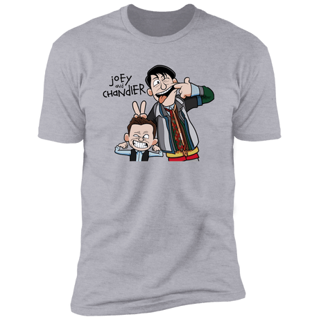 T-Shirts Heather Grey / S Joey & Chandler Men's Premium T-Shirt
