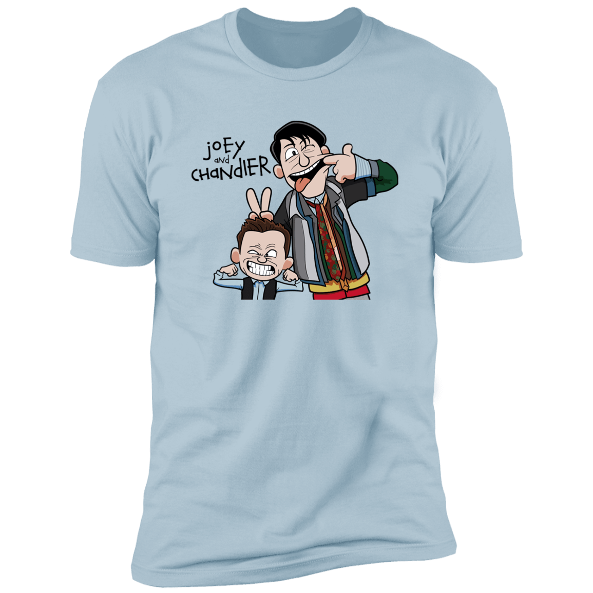T-Shirts Light Blue / S Joey & Chandler Men's Premium T-Shirt