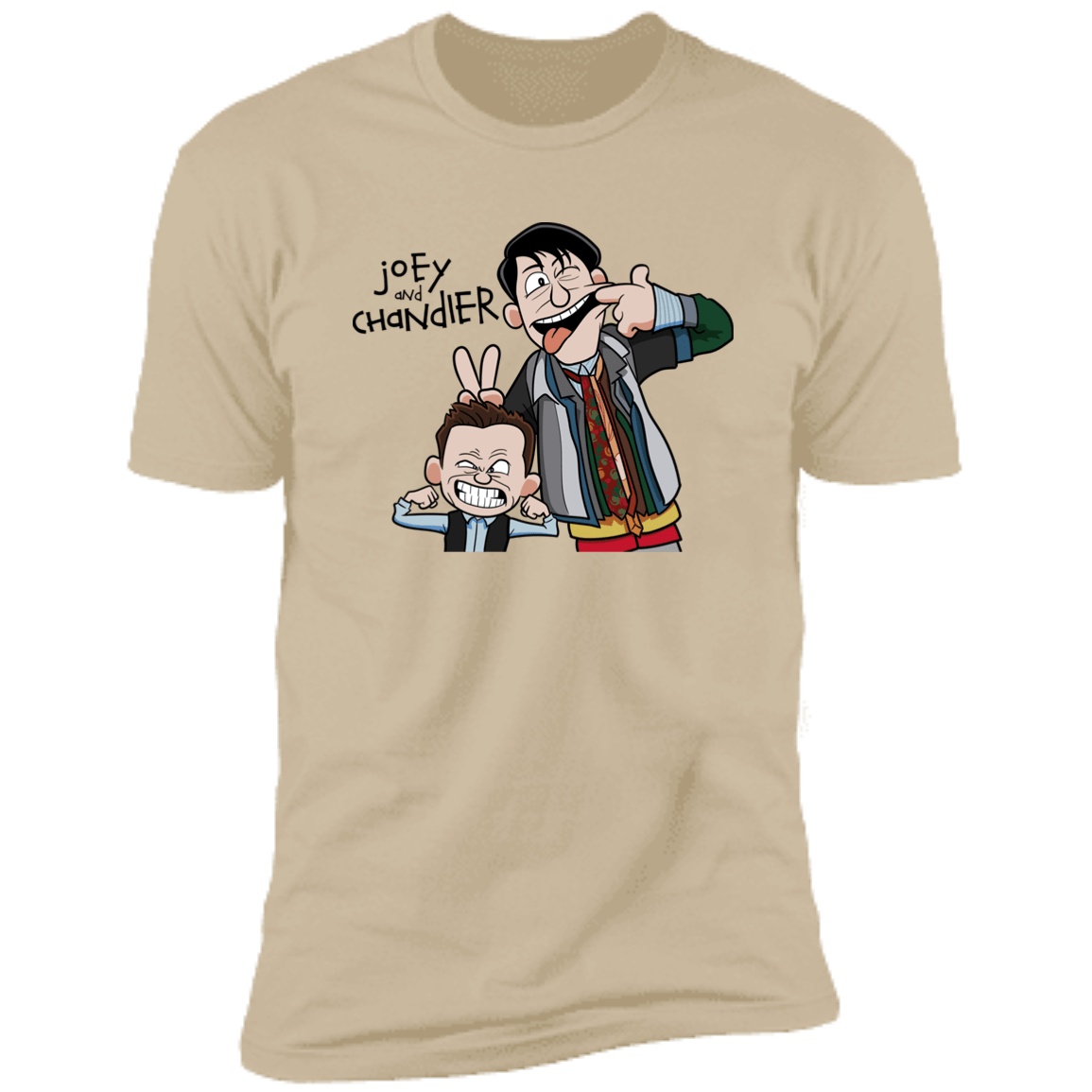 T-Shirts Sand / S Joey & Chandler Men's Premium T-Shirt