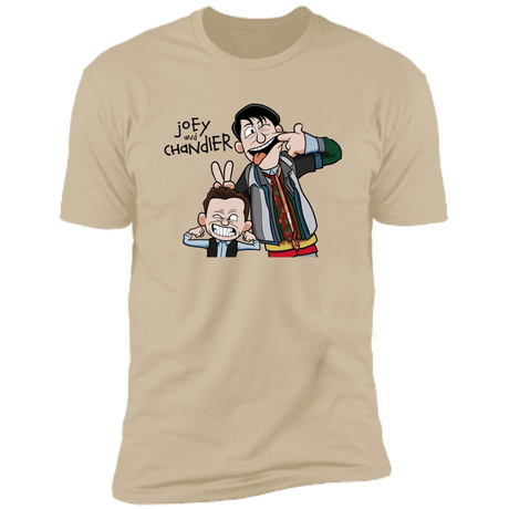T-Shirts Sand / S Joey & Chandler Men's Premium T-Shirt