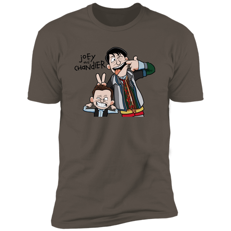 T-Shirts Warm Grey / S Joey & Chandler Men's Premium T-Shirt