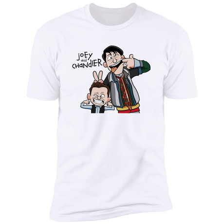 T-Shirts White / S Joey & Chandler Men's Premium T-Shirt
