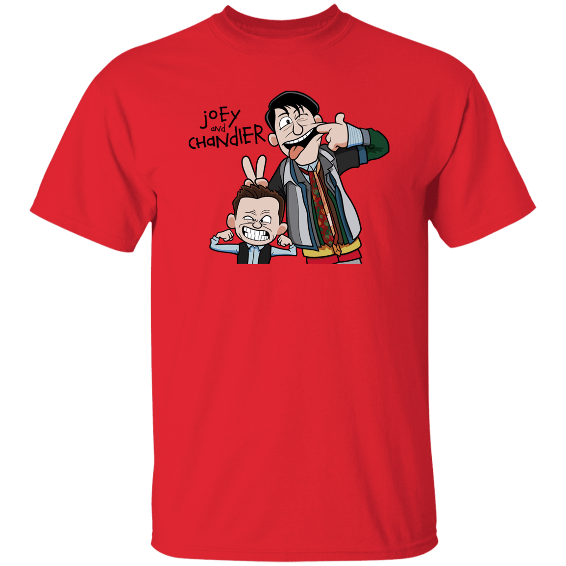 T-Shirts Red / S Joey & Chandler T-Shirt