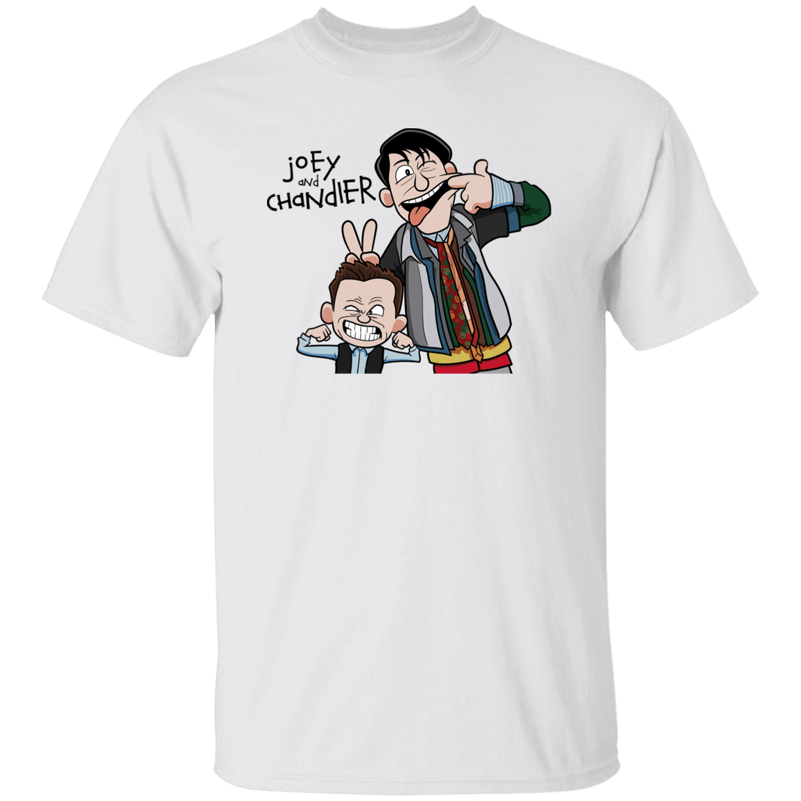 T-Shirts White / S Joey & Chandler T-Shirt