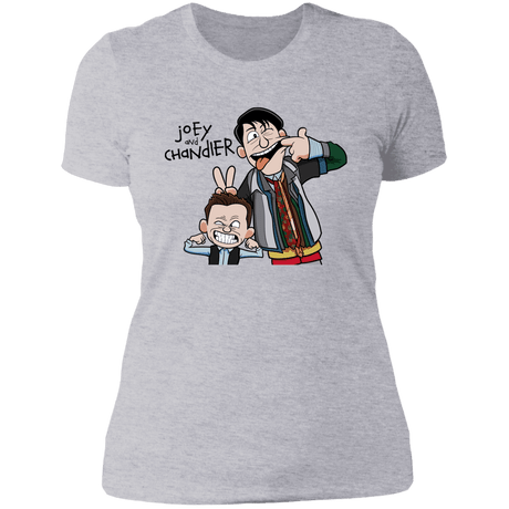 T-Shirts Heather Grey / S Joey & Chandler Women's Premium T-Shirt