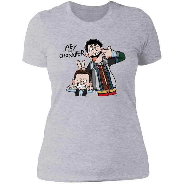 T-Shirts Heather Grey / S Joey & Chandler Women's Premium T-Shirt